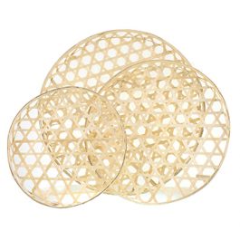 Round Bamboo Tray 60/50/40