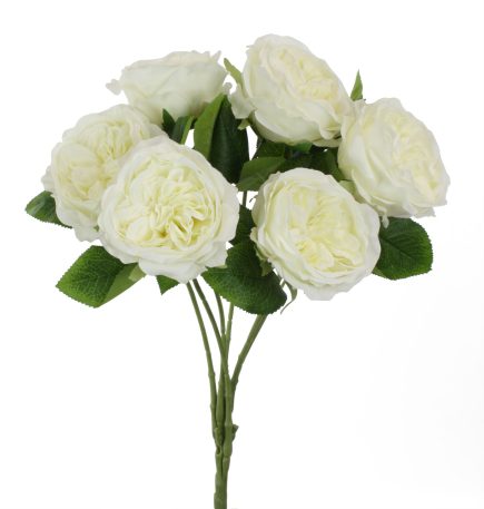 6H Austin Rose Bouquet 46cm