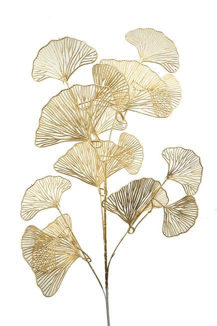 Fan shape Leaf Spray 92cm