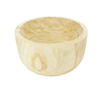 Wooden Bowl 32x32x16H