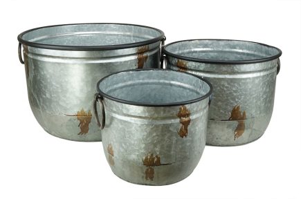 Metal Planters D45 M36 S29