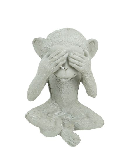 See No Evil Monkey 18x16.5xH22.5CM
