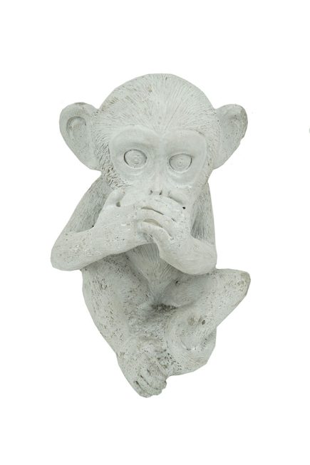 Speak No Evil Monkey 18x15xH23CM