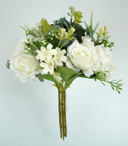 Rose/Greeneries Bouquet 30CM