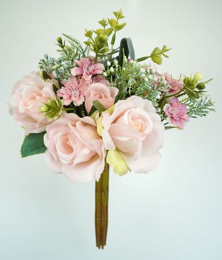 Rose/Greeneries Bouquet 30CM