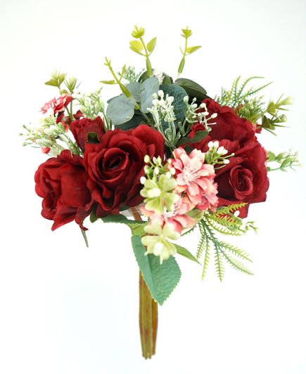 Rose/Greeneries Bouquet 30CM