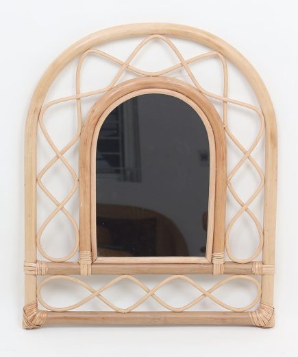 Rattan Window Mirror 32x58HCM