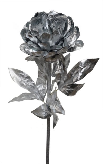 Metalic Peony Stem 72cm