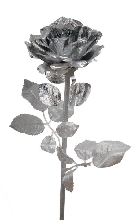 Metalic Rose Stem 75cm