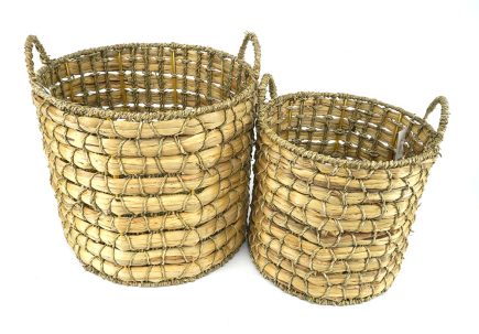 Seagrass Baskets D36/28CM