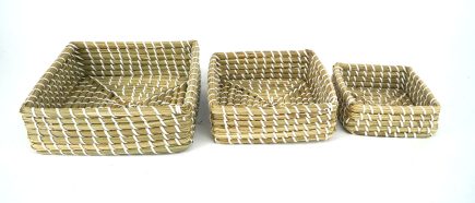 Square SG Trays L22/18/14CM