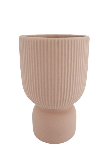 Fluted Pot 16x27Hcm