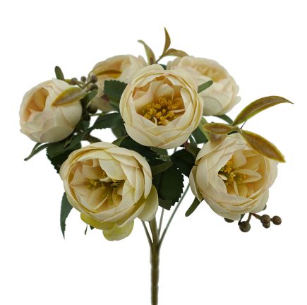 7H Peony Bouquet 33cm