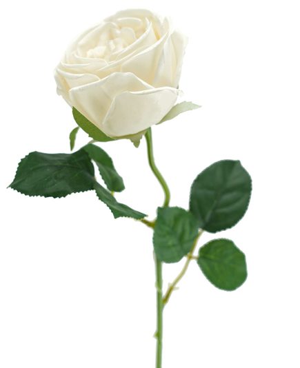Real Touch Closed Rose 50cm