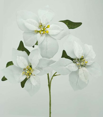 Poinsettia Spray 43cm