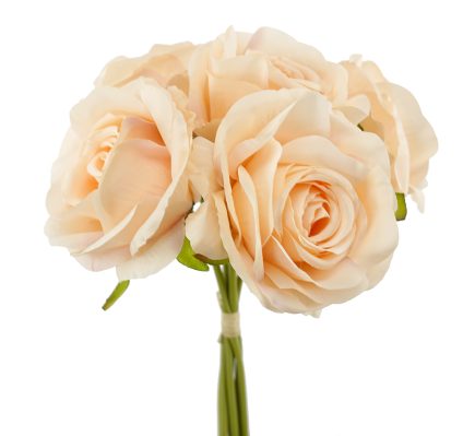 6H Open Roses Bouquet 25cm