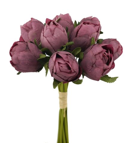 9H Peony Bouquet 24cm