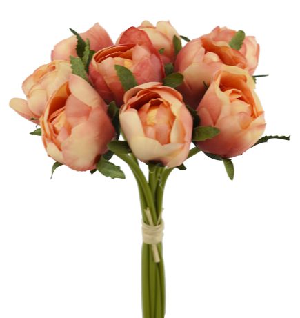 9H Peony Bouquet 24cm