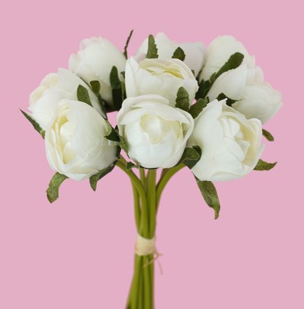 9H Peony Bouquet 24cm