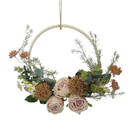 Rose Ring Bouquet D50cm