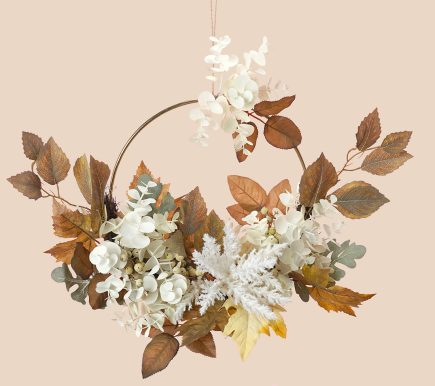 Pampas Ring Garland w43cm