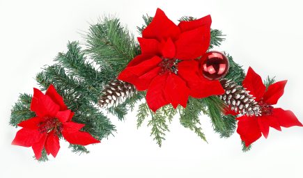 Poinsettia Hanger H  70cm