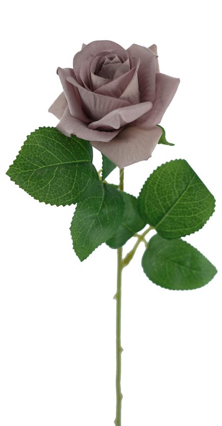 Heart Velvet Rose Stem 50cm