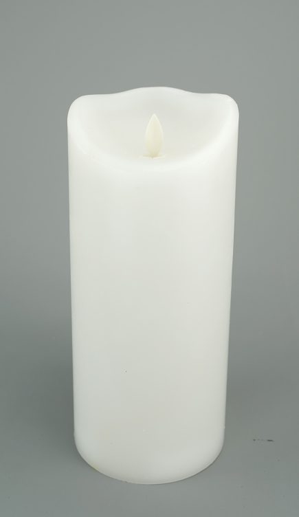 Moving Flame Candle 10x22cm (Remote Friendly)