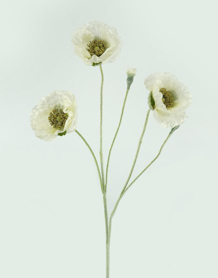 Autumn Poppy Spray 67cm