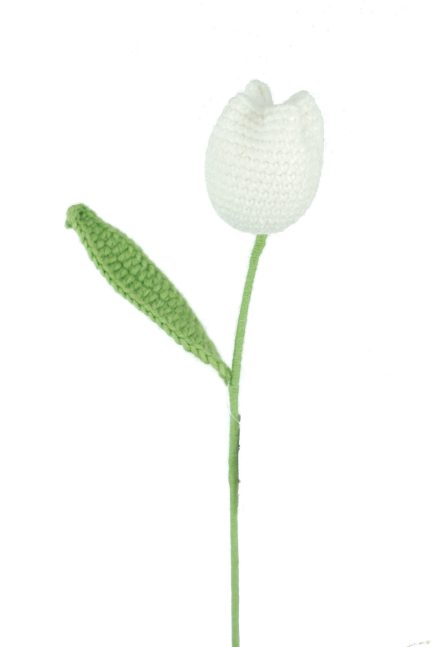 Knitted Tulip Stem 40cm