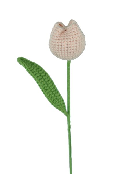 Knitted Tulip Stem 40cm