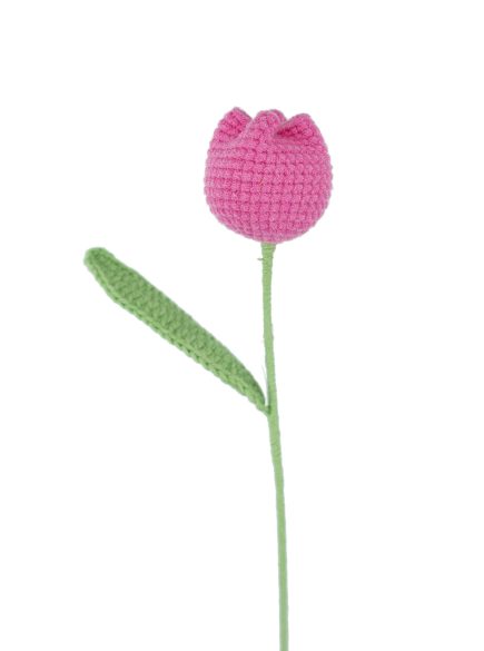 Knitted Tulip Stem 40cm