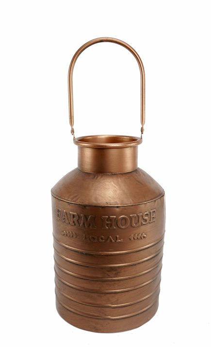 Copper Milk Jar 20.5X48H