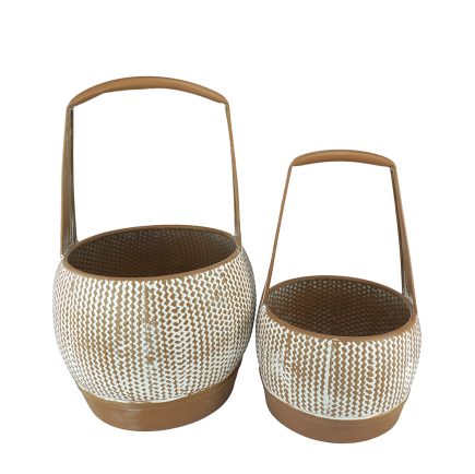 Round Carry Planter 32x51 25x4