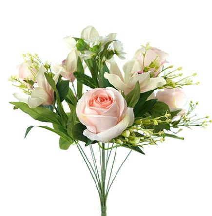 Rose Orchid Bouquet 51cm