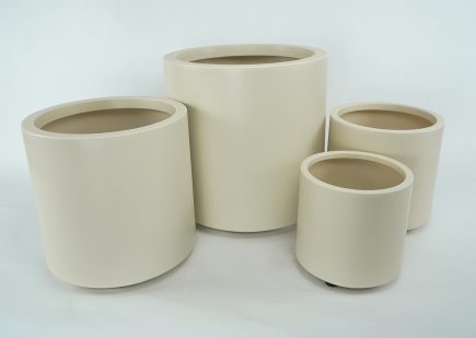 PVC Cylinder Planter Set 18/22/27/34