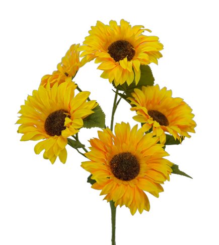 5H Sunflower Spray 70cm