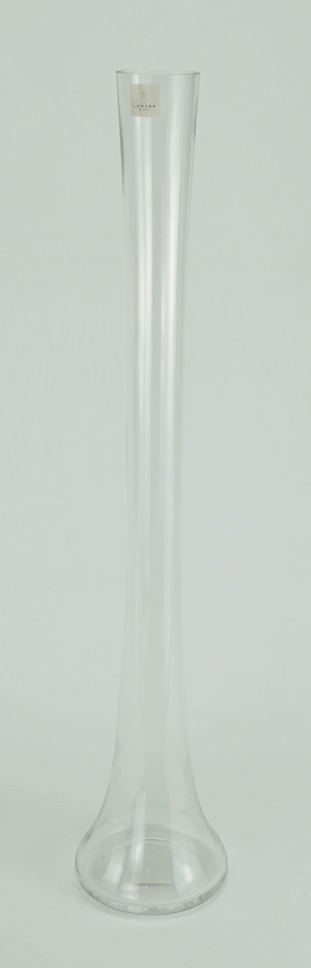 Flared Glass Vase 60cm H