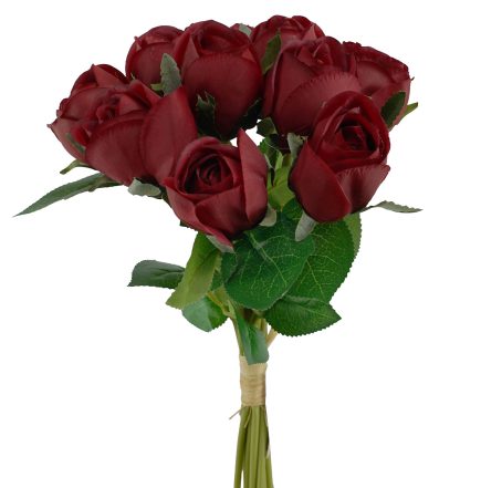 10H Budding Rose Bouquet 37cm