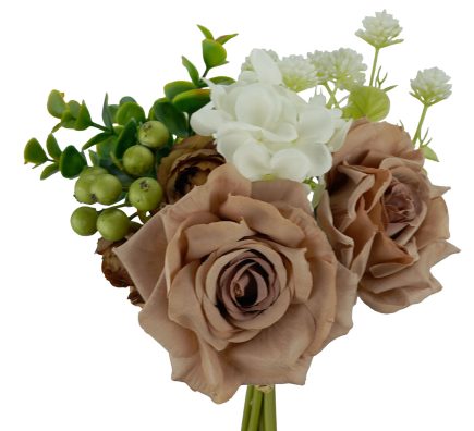 6H Mix Rose Bouquet  30cm