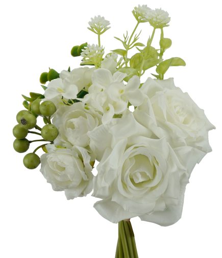 6H Mix Rose Bouquet  30cm