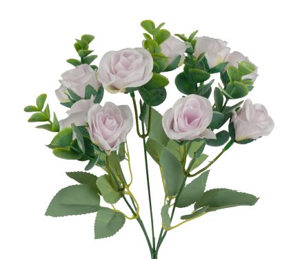 Rose Bush Bouquet 33cm