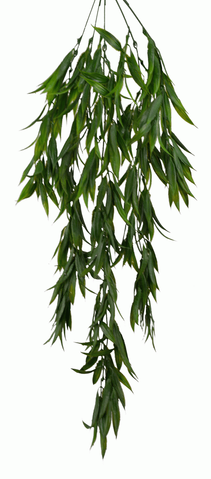 Leaf Hanging Bush 80cm